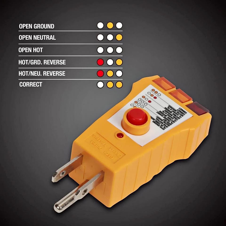 GFCI Outlet Circuit Tester, AC Voltage Detectors brand new