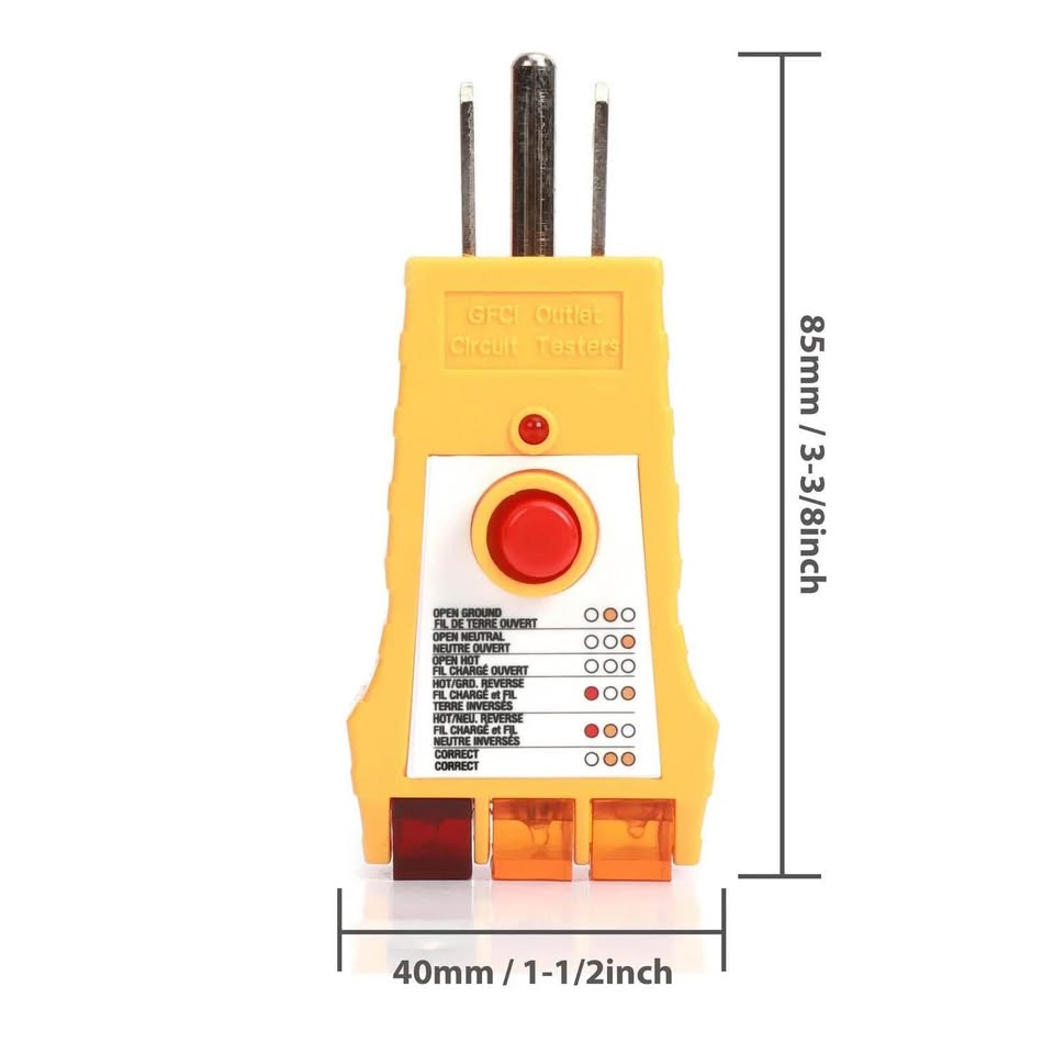 GFCI Outlet Circuit Tester, AC Voltage Detectors brand new - photo 4