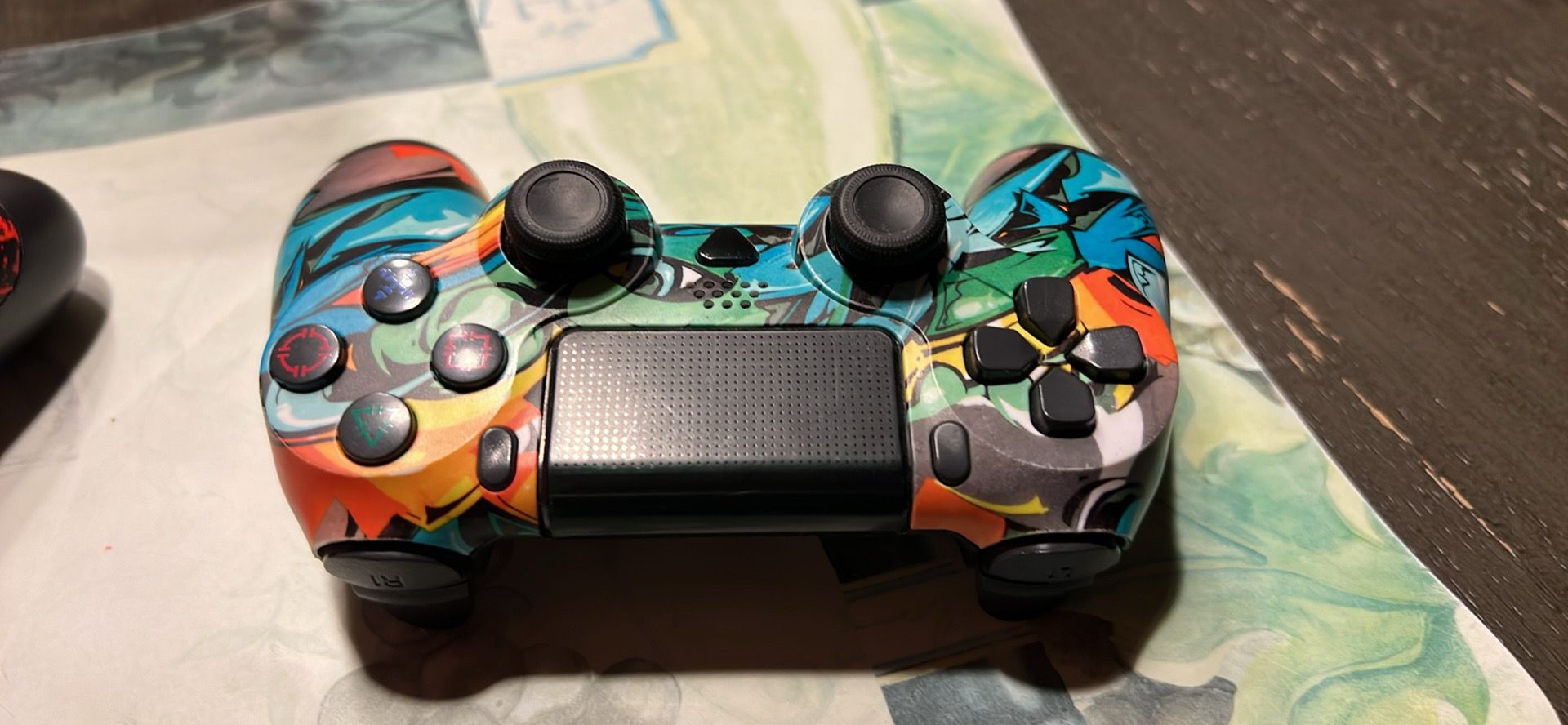 2 Custom Design PS4 Controllers - Unique Skins - $60 for Both - photo 2
