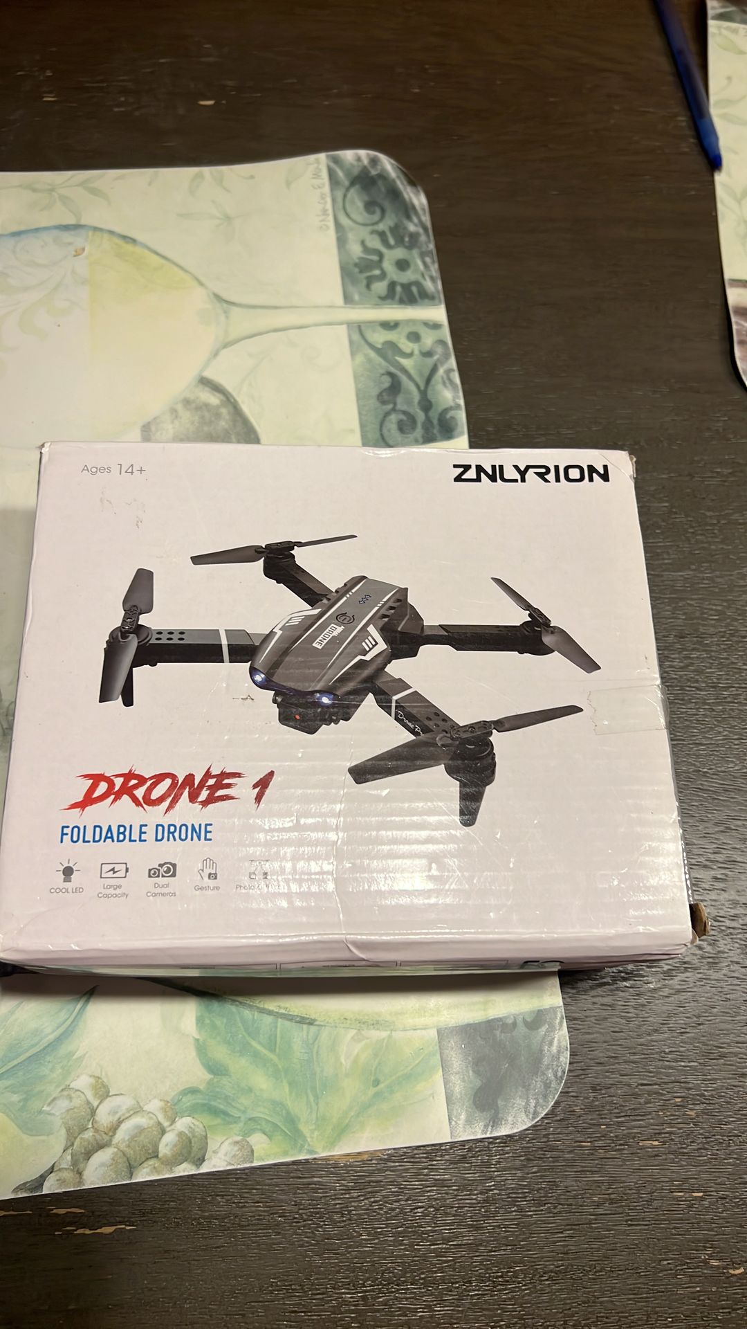 ZNLYRION Drone 1 Foldable Quadcopter with Camera - Brand New