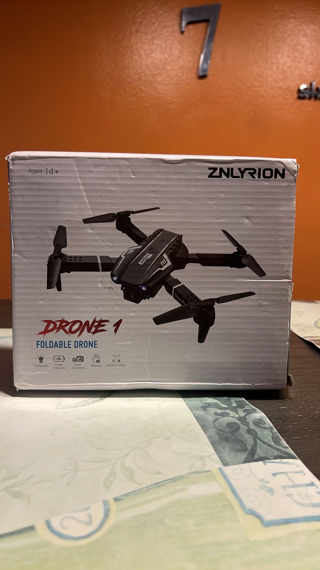 ZNLYRION Drone 1 Foldable Quadcopter with Camera - Brand New - photo 3