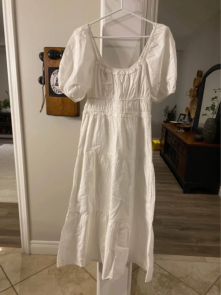 Anthropologie RAHI Poplin Tiered Midi Dress - New w/ Tags - photo 4