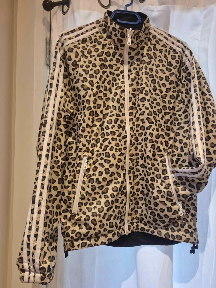 Adidas Leopard Reversible Jacket Size S - photo 2