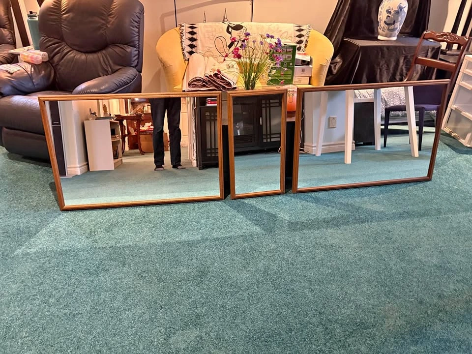 Set of 3 Bathroom Mirrors