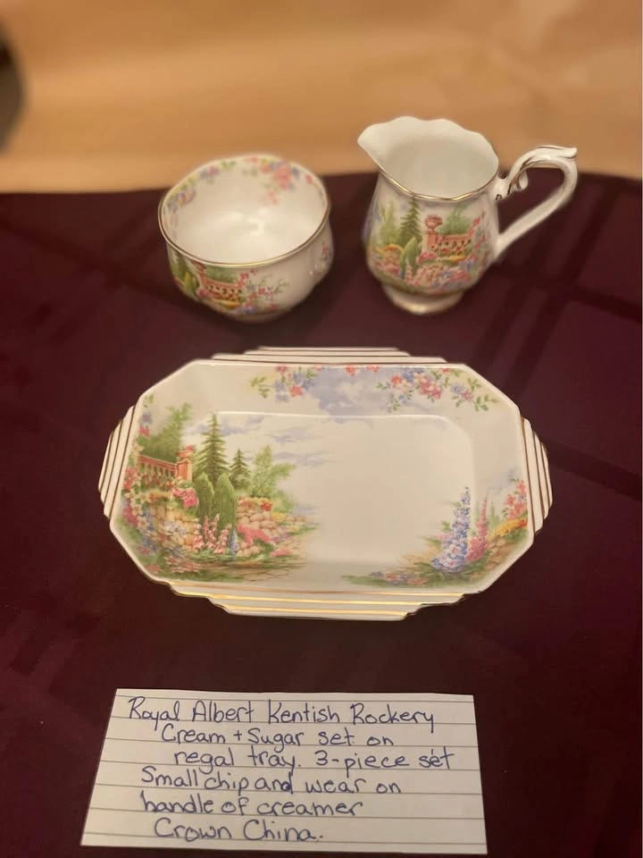 Royal Albert Kentish Rockery Regal Cream & Sugar Set - photo 2