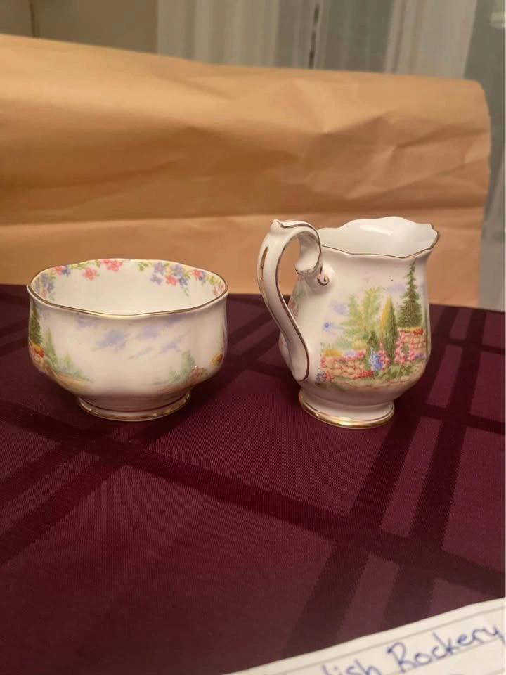 Royal Albert Kentish Rockery Regal Cream & Sugar Set - photo 3