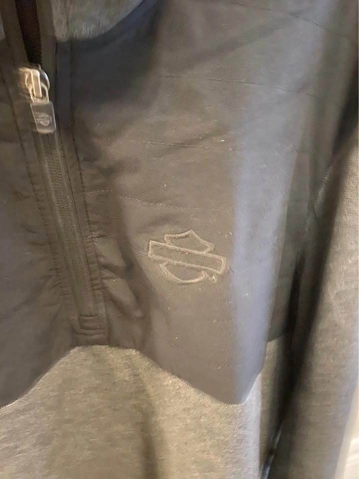 Men's Harley-Davidson 1/4 Zip Pullover Sweatshirt - Size Large - photo 2