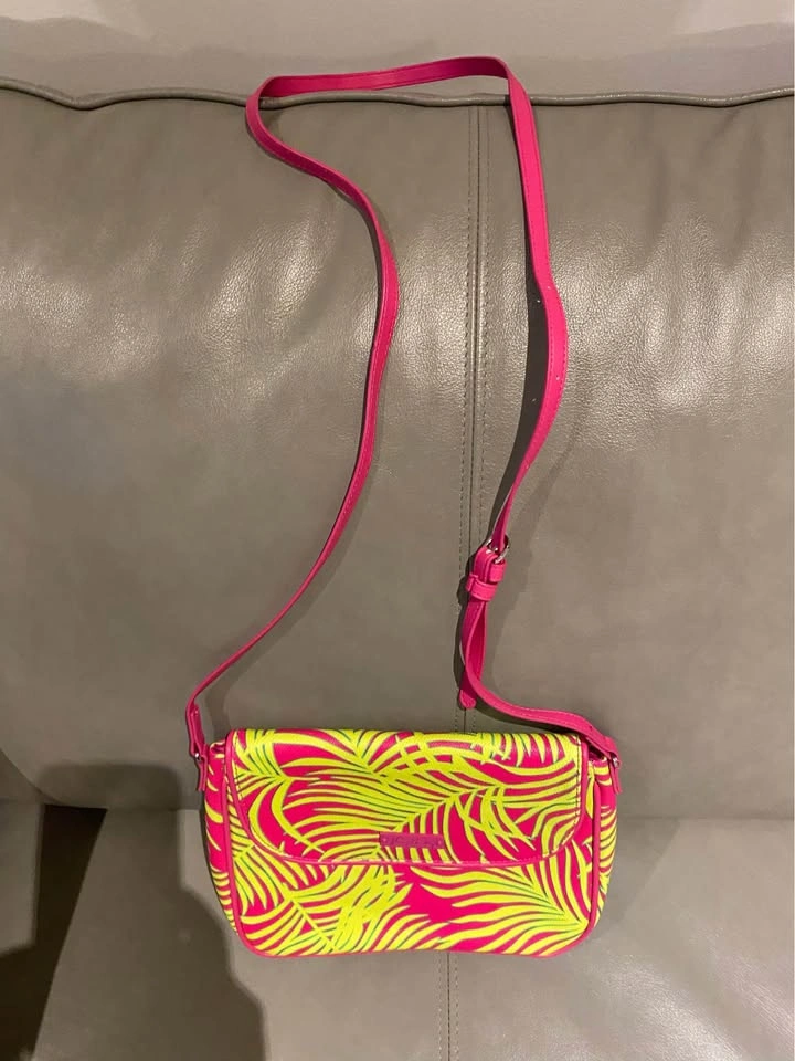 Vera Bradley Flap Crossbody Bag - Palm Fronds Pattern - photo 4