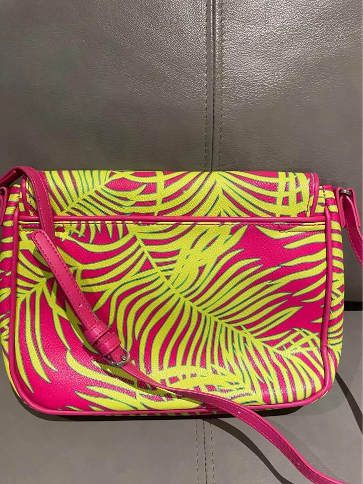 Vera Bradley Flap Crossbody Bag - Palm Fronds Pattern - photo 5