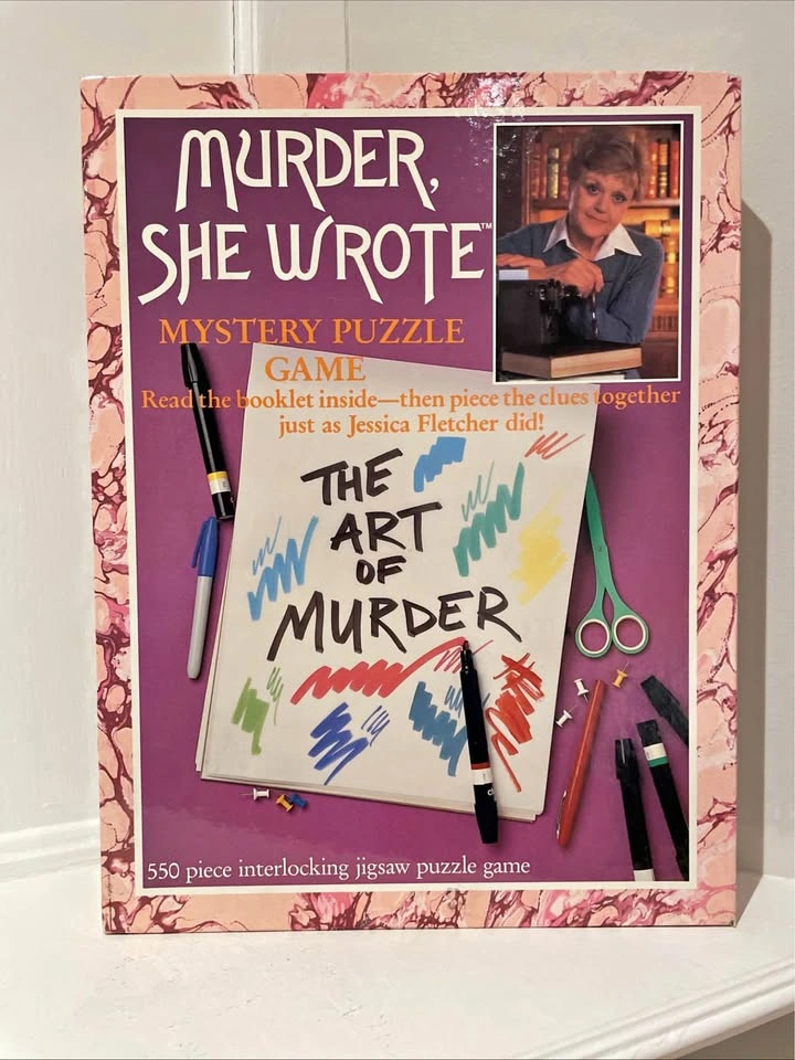 Murder She Wrote Puzzle Games Factory Sealed x 2