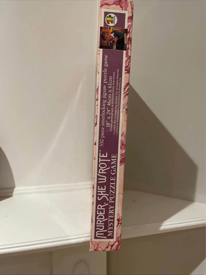 Murder She Wrote Puzzle Games Factory Sealed x 2 - photo 2