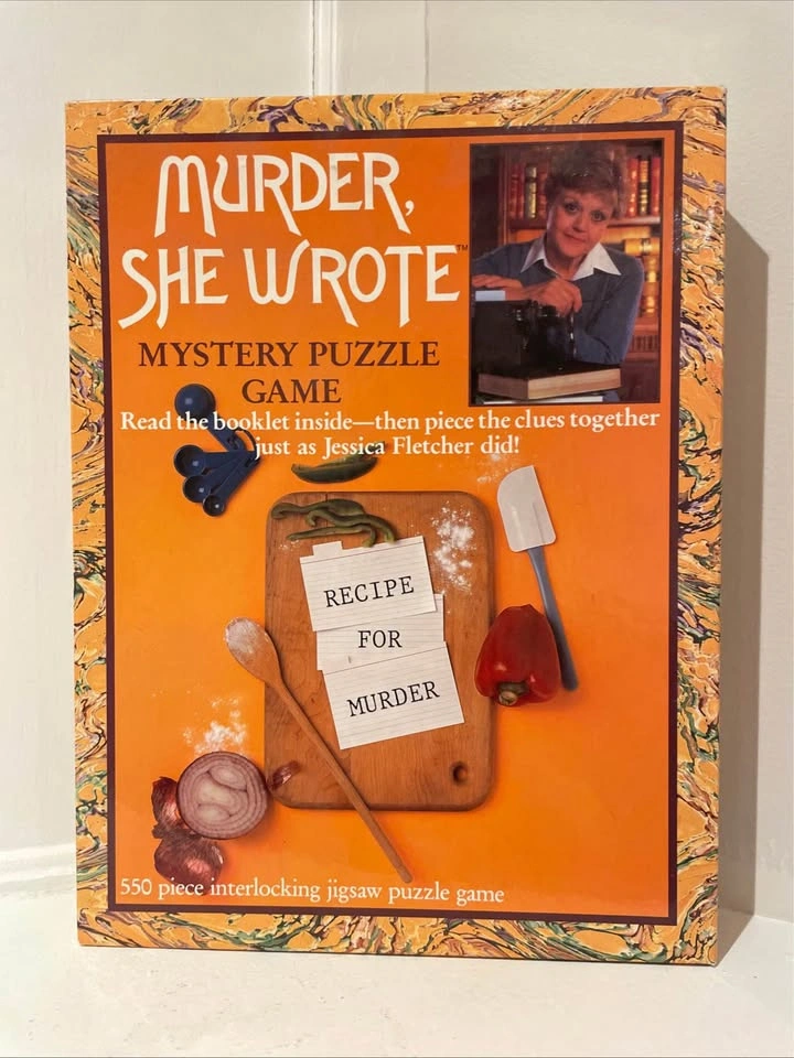Murder She Wrote Puzzle Games Factory Sealed x 2 - photo 4