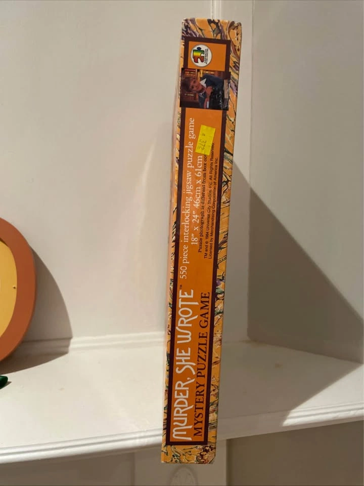 Murder She Wrote Puzzle Games Factory Sealed x 2 - photo 5