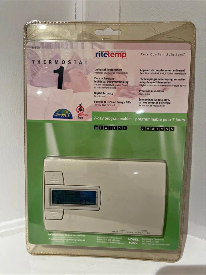 NEW FACTORY SEALED RiteTemp 5-1-1 Programmable Thermostat Model