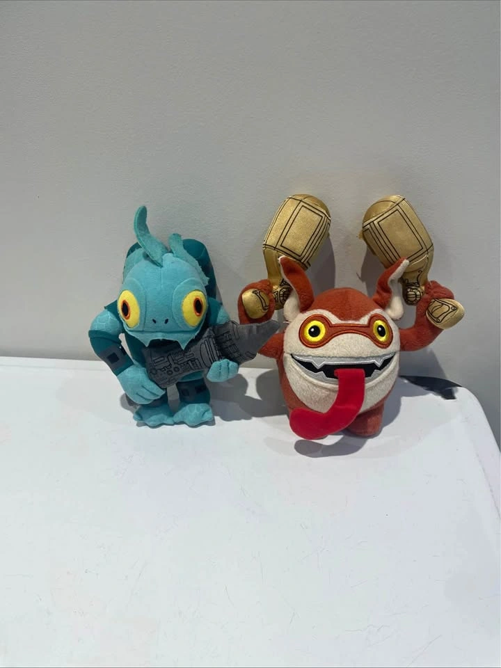Skylanders Plush - Gill Grunt and Trigger Happy 2012