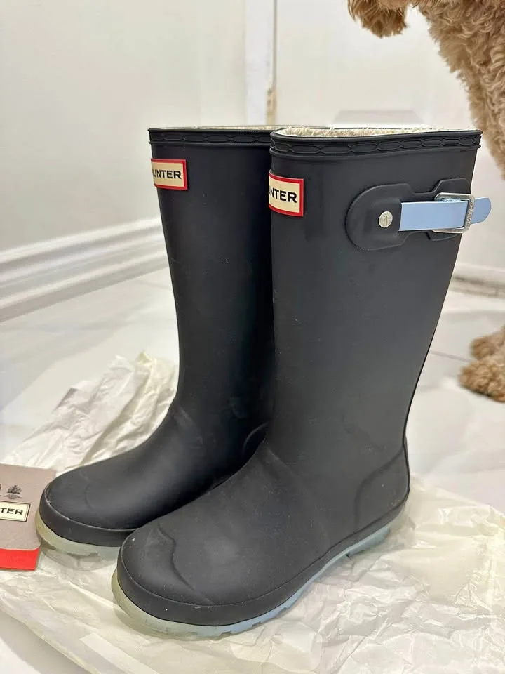 Hunter kid isulated boot (Navy / Blue Frost) thumbnail