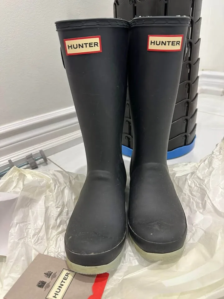 Hunter kid isulated boot (Navy / Blue Frost) image indicator(2)