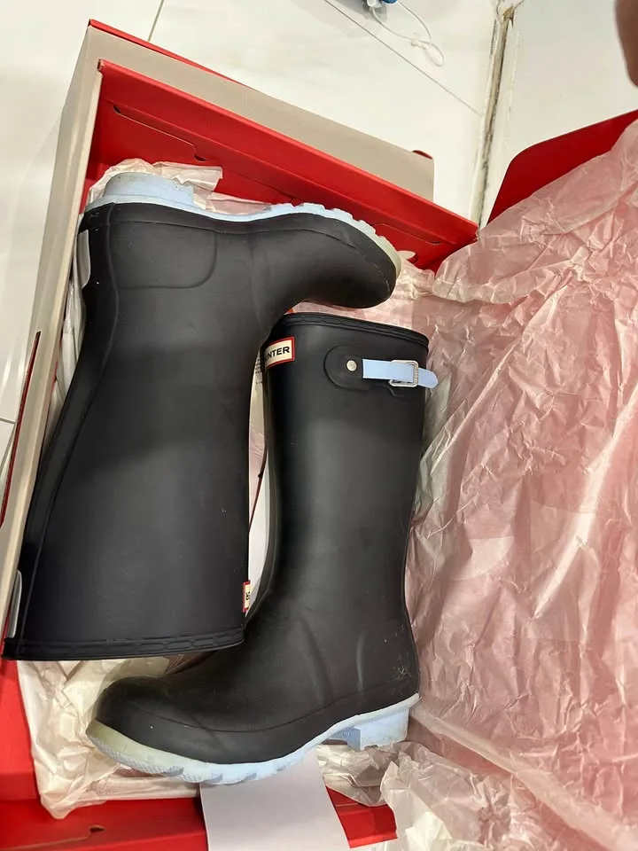 Hunter kid isulated boot (Navy / Blue Frost) image indicator(3)