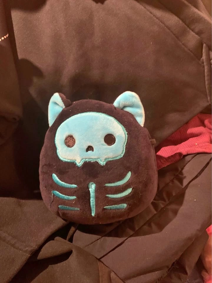 Stump the Skeleton Cat Squishmallows 5 Inch