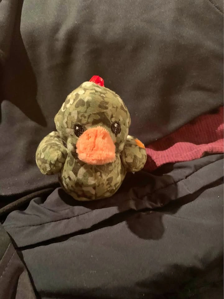 Way To Celebrate Camo Plush Duck 3 Inch