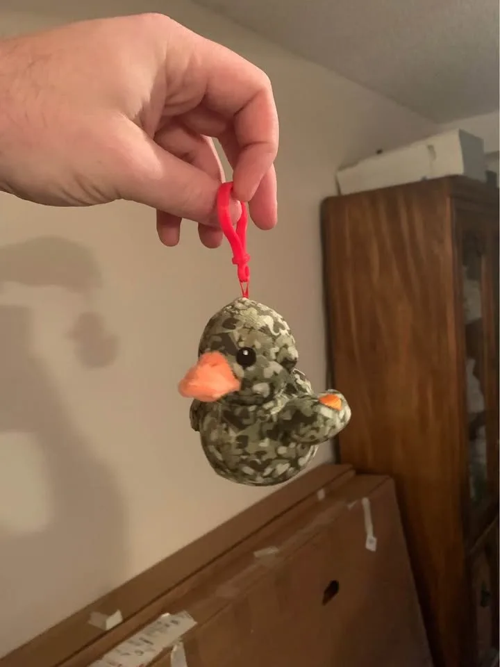 Way To Celebrate Camo Plush Duck 3 Inch - photo 3