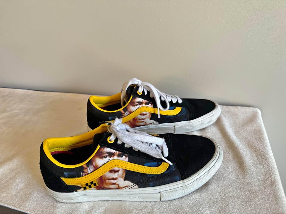 Vans Bruce Lee Limited Edition Skate Shoes - Size 8.5