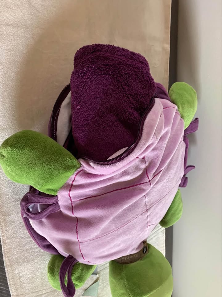Tortoise Zoobie convertible pillow/blanket stuffy - photo 5