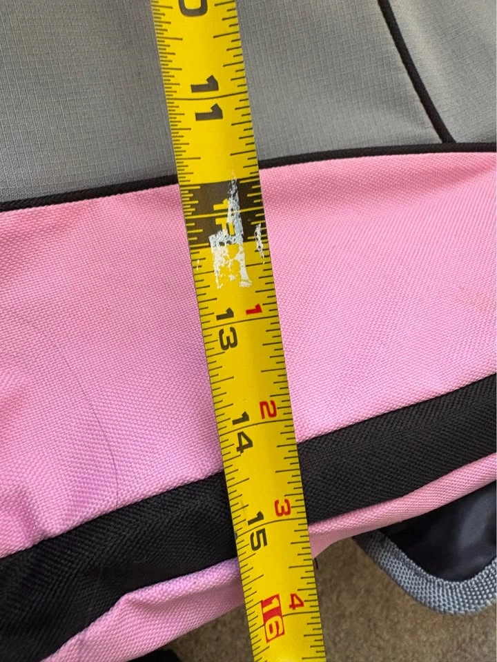 Roots Pink Gray Duffel Bag approx 15-16in - photo 2