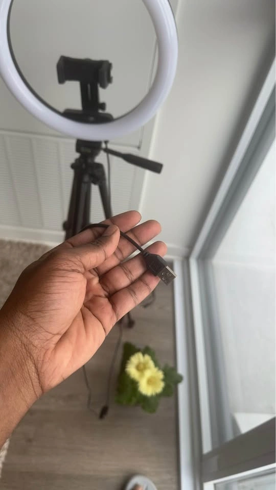 Ring light with three different modes - photo 3