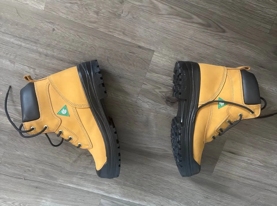 Aggressor yellow work boots - photo 2