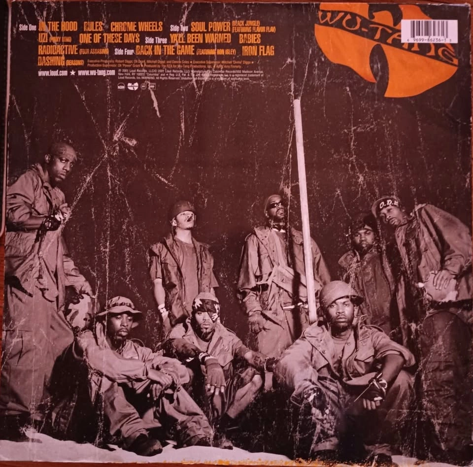 Wu-Tang Clan - Iron Flag (2xLPs, 2001 US Pressing) - photo 2