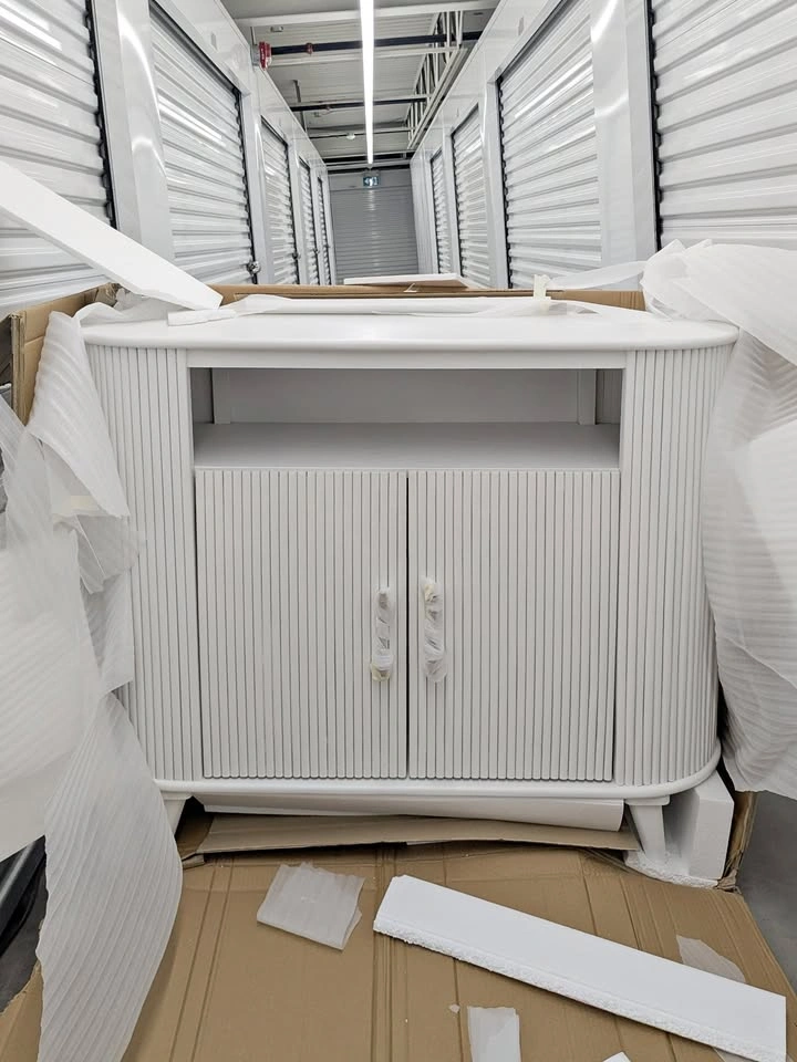 ✨ Modern White Storage Cabinet / Sideboard ✨