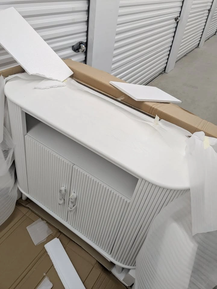 ✨ Modern White Storage Cabinet / Sideboard ✨ - photo 3