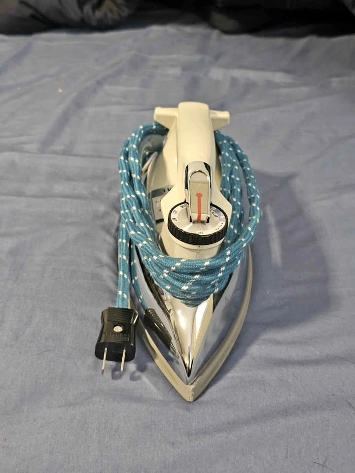 Vintage National Electric Iron