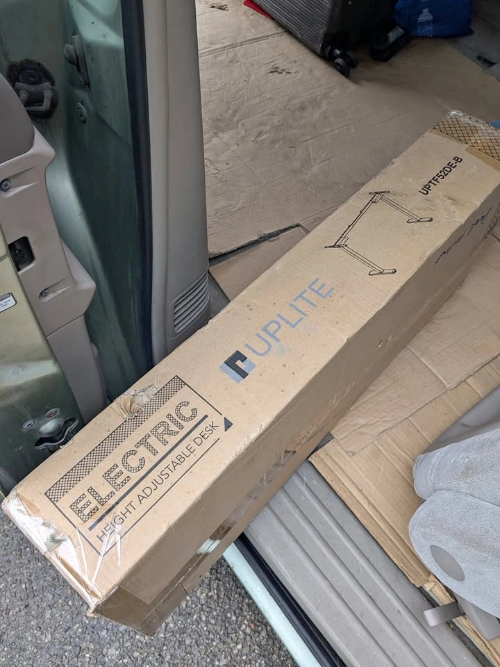 Electric Height Adjustable Standing Desk Frame - Dual Motor