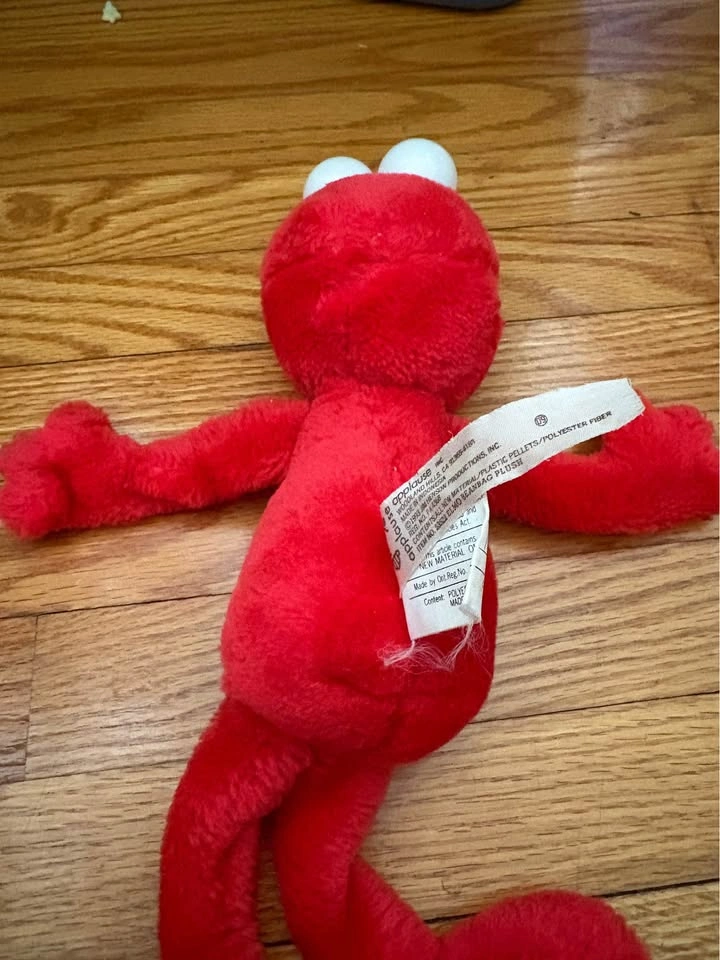 Applause Sesame Street Elmo Beanbag Plush - photo 2