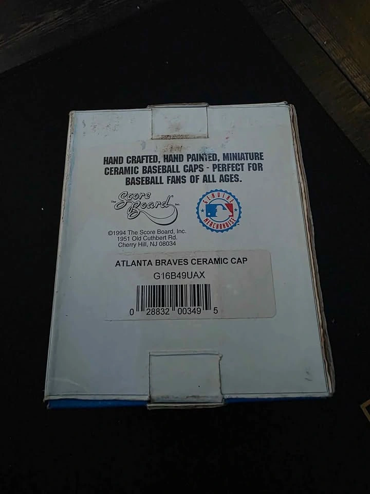 1994 Atlanta Braves Ceramic Cap Collectible - photo 2