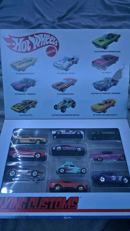 Hot Wheels Flying Customs 10 Pack