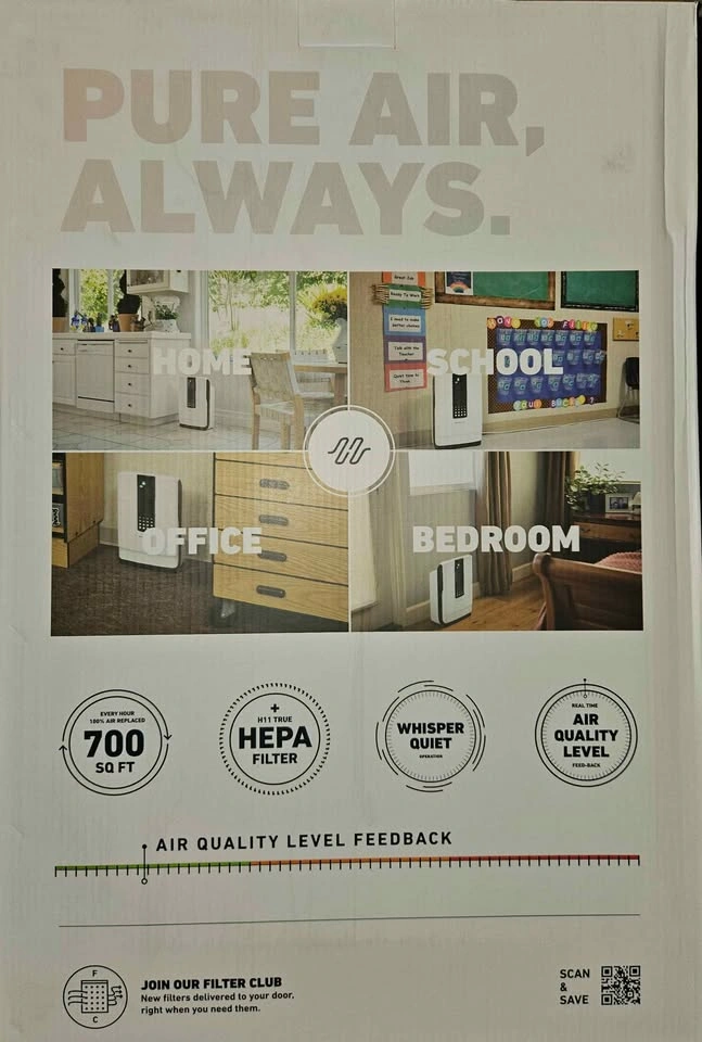 HATHASPACE Smart Air Purifier HSP001 – Large Room Coverage - photo 2