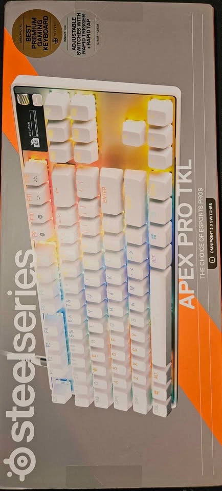 SteelSeries Apex Pro TKL Gen 3 (White) - Brand New Sealed - photo 2