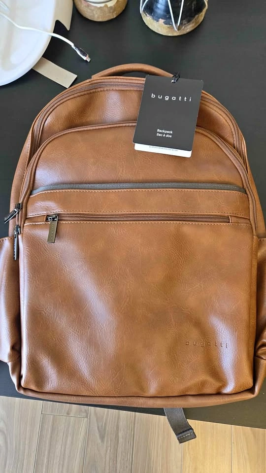 Bugatti Leather Backpack