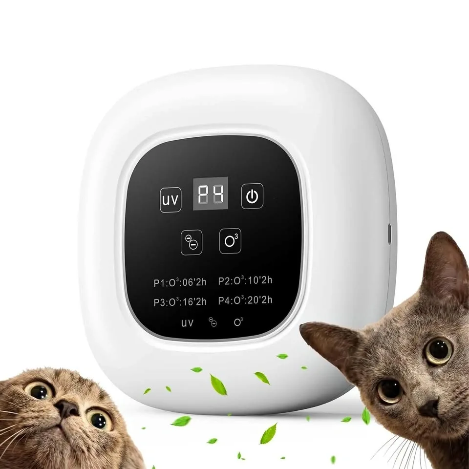 Home Air Purifier Ozone UV Negative Ion Pet Odor Eliminator