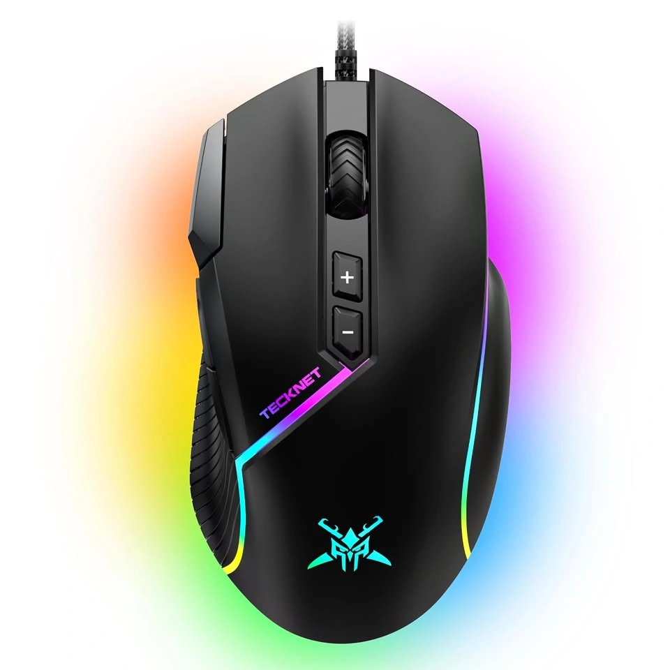 TECKNET Wired RGB Gaming Mouse