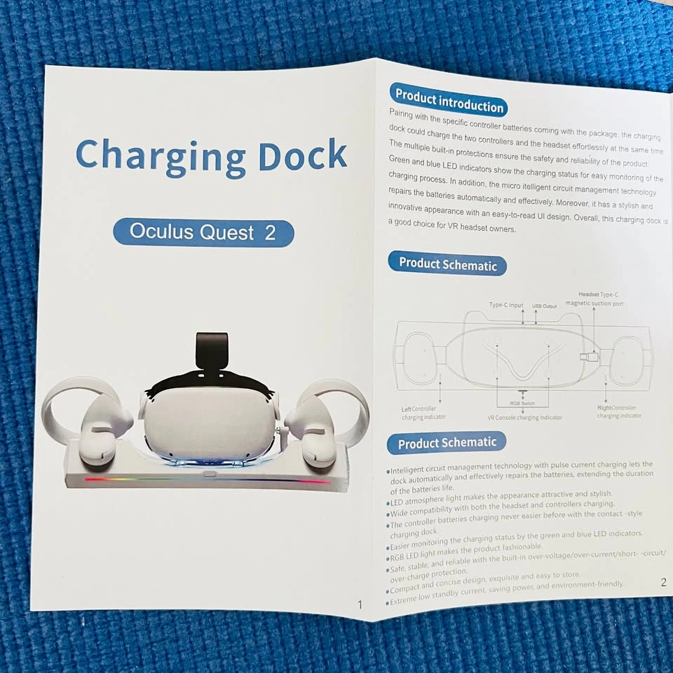 Q6 Charging Dock for Oculus Quest 2 - photo 4