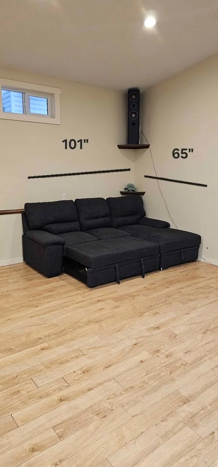 Leons Pull Out Sectional - Retail: $2000 - photo 3