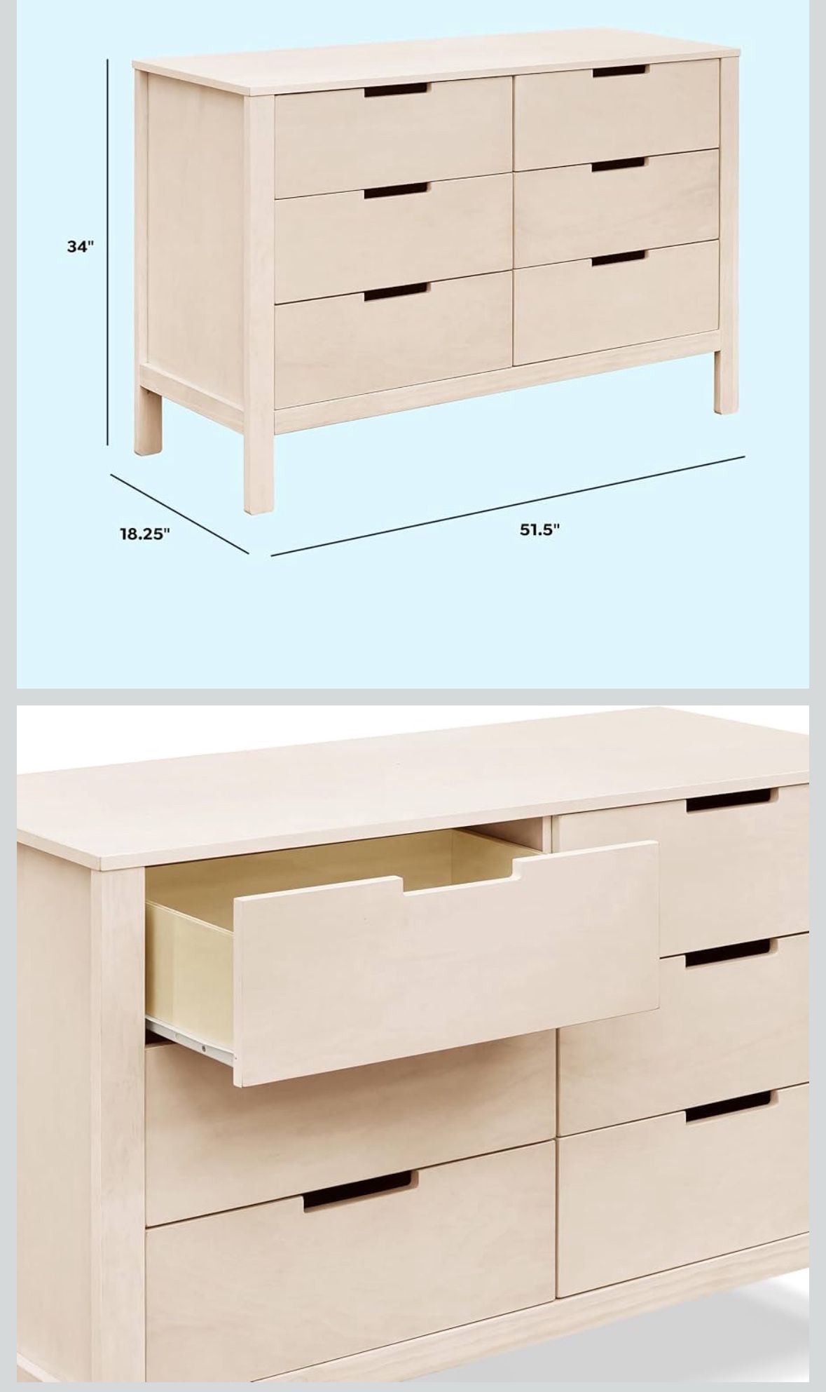 6-Drawer Dresser - photo 4