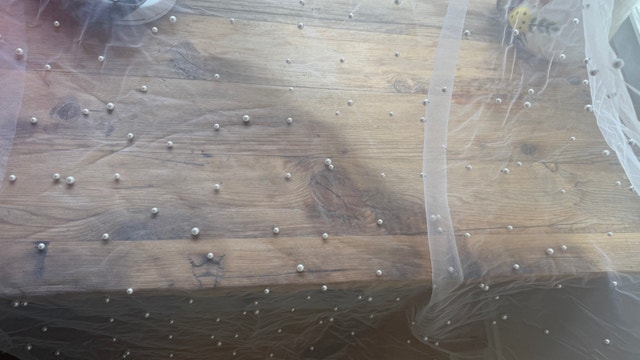 90” Pearled Chapel Veil with Blusher - photo 5