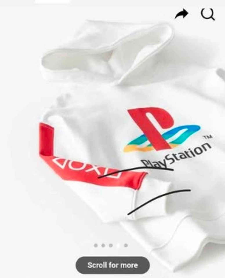 Zara Gaming Hoodie PlayStation - photo 2