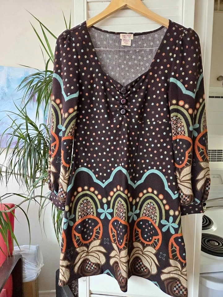 Comfortable mini dress