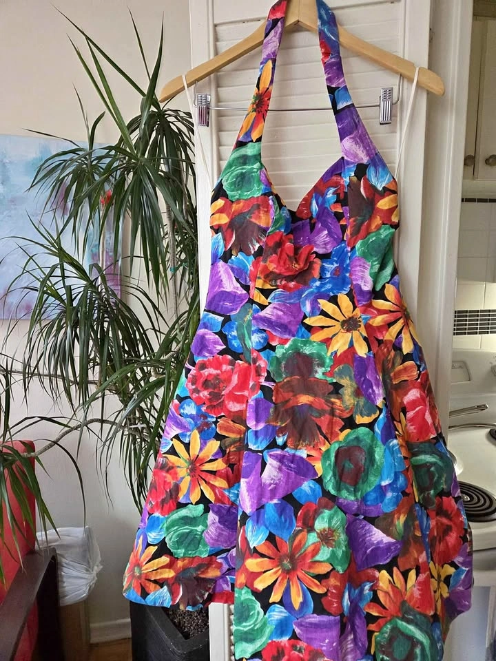 Cute cotton floral dress